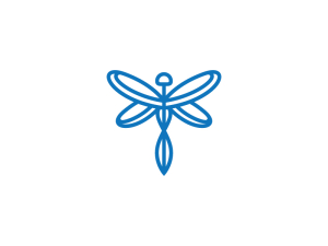 Logo Libellule Bleue