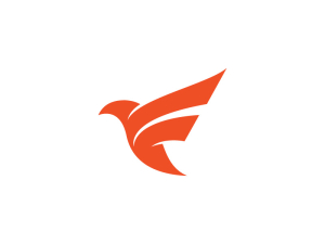 F Bird Logo Design