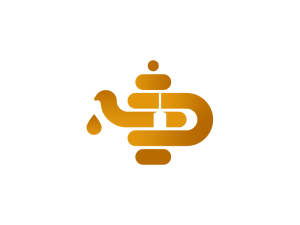Logo de la théière au miel