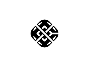 حرف Cx شعار هندسي أولي Xc