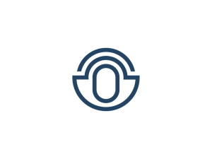 Logotipo minimalista de bolsa de compras en línea