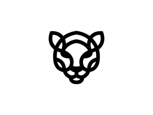 Le logo de la panthère cool