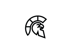 Logotipo del guerrero águila negra