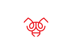 Lignes Logo Fourmi Rouge
