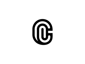 Logotipo De Monograma De Letra Cl O Lc