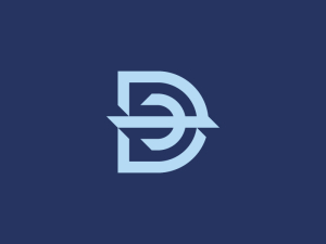 D Trident Logo