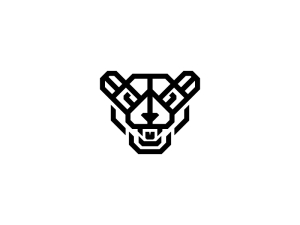 Cooles Black Panther-Logo