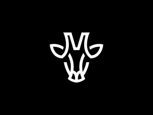 Logotipo De Jirafa Blanca