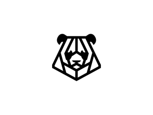 Logotipo De Panda Genial
