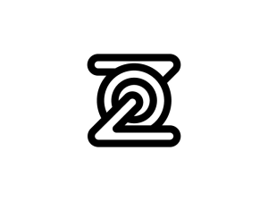 Conception du logo et de l'icône Zo ou Oz