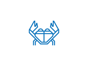Logotipo De Cangrejo Azul