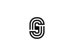 Letter S Or Jj Logo