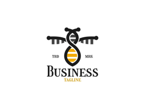 Bienen-DNA-Logo