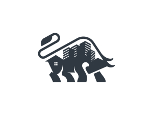 Bull City Gebäude-Logo