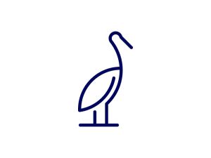 Logo de cigogne
