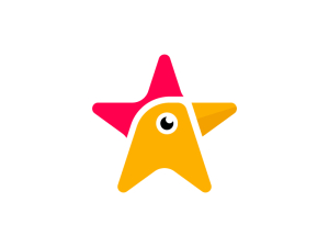 Logotipo De La Estrella Del Pollo