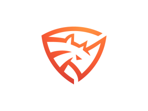 Nashorn-Schild-Logo