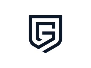 Buchstabe G Schild-Logo