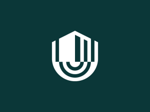 Logotipo del escudo del edificio J