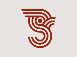 Logotipo De Gallo Letra S