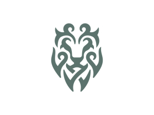 Logo Lion Ornement