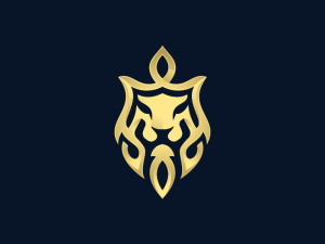 Logotipo tribal del león