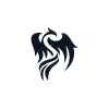 Niedliches Phoenix-Logo
