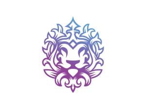 Löwenornament-Logo
