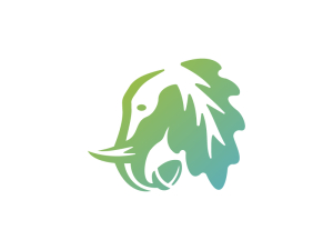 Logotipo De Roble Elefante