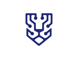 Logotipo de tecnología de tigre