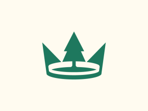 Logotipo del rey de los árboles