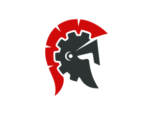 Logotipo de ingeniería espartana