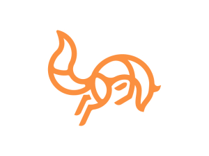 Logotipo del zorro saltador