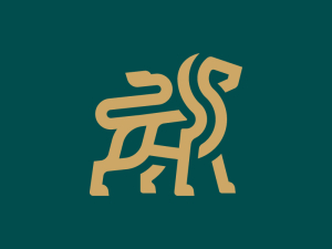 Lion Lineart Logo