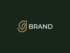 Luxury J Leaf Logo