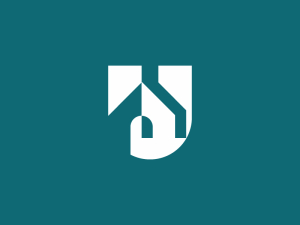 Buchstabe U Home Logo