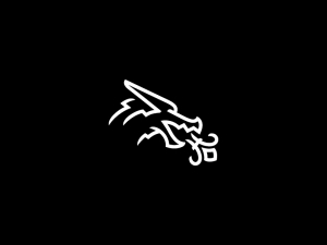 Logotipo del Dragón Blanco Real