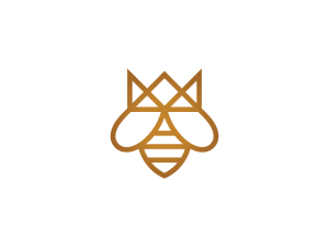 El logotipo de la abeja reina