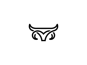 Logo de taureau et de chèvre