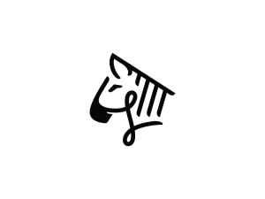 Logotipo de cebra grande