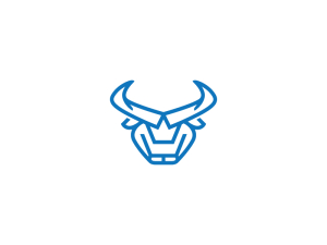 Royal Blue Bull Logo