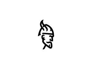 Logotipo vikingo feroz