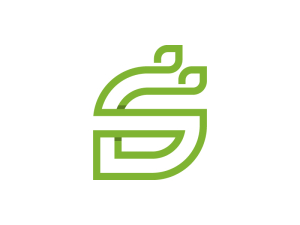 Lettre G Nature Logo