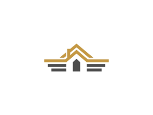 Golden House Wings Logo