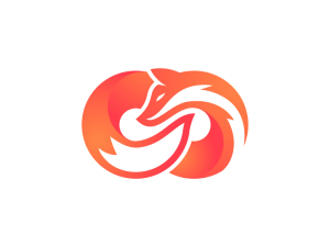 Logotipo del zorro infinito