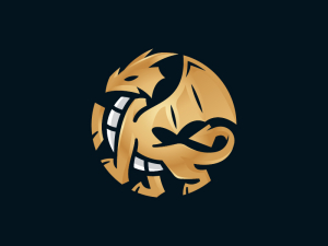 Logotipo del círculo del dragón