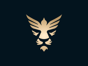 Logotipo del pájaro león