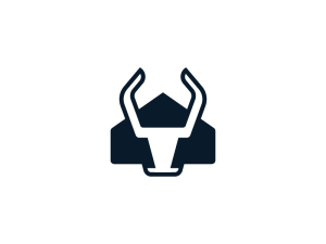 Logotipo moderno de Bull Real Estate