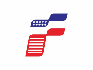 F USA-Flagge