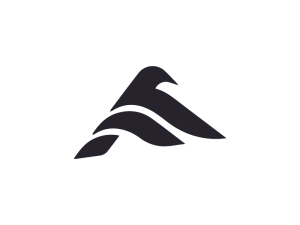 Logotipo del pájaro F